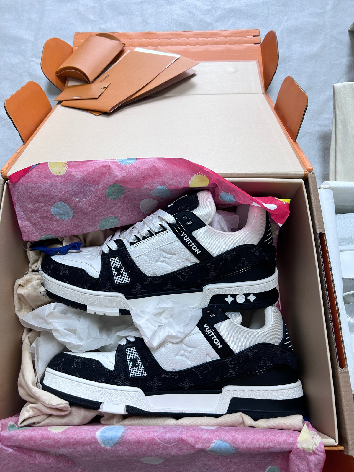 Sneakers LV Trainer Nera/Bianca
