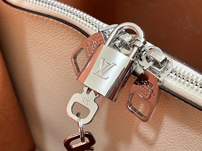LV chip dinamico strato superiore M55800M55799 Borsa a secchiello Vert LagonMuria (6517)
