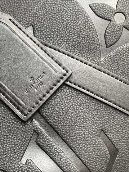 Louis Vuitton top chip dinamico hardware semi-acciaio originale M45532 Borsa da viaggio Keepall BANDOULIÈRE 45