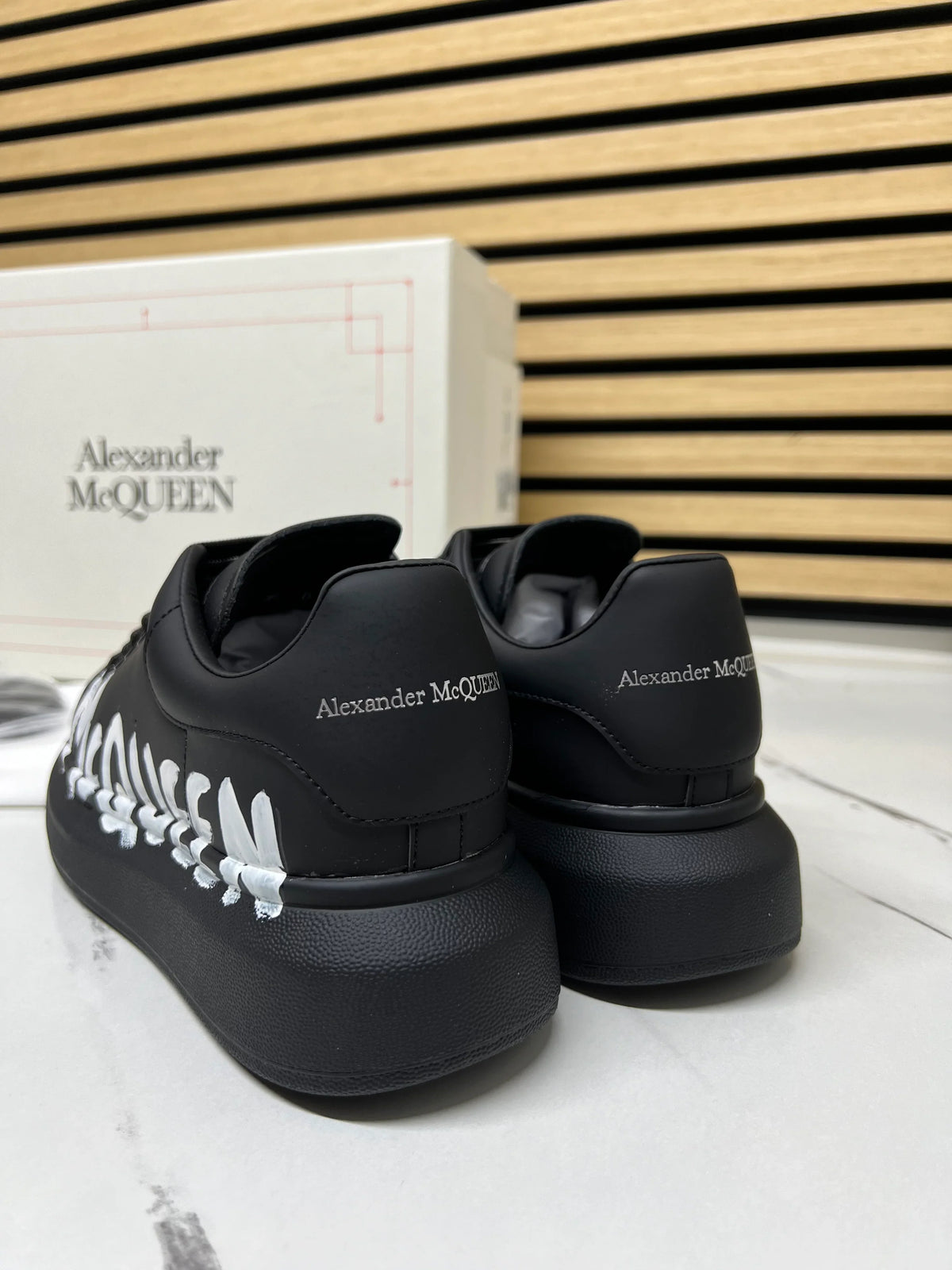 Alexander Mcqueen Graffiti Nera