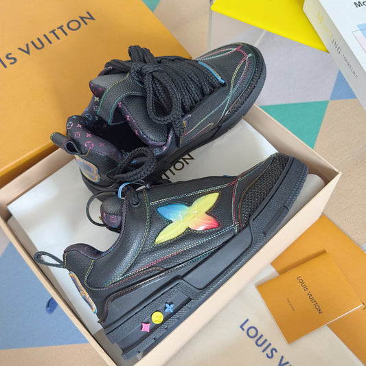 Sneakers LV Skate Black Multicolor