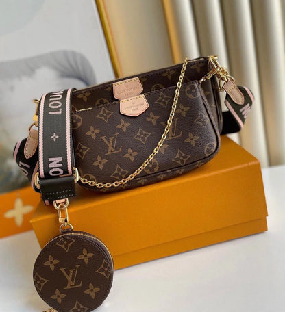 LV Multi Pochette Accessoires, Tela Monogram