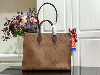 LV Onthego GM in Tela Monogram Giant