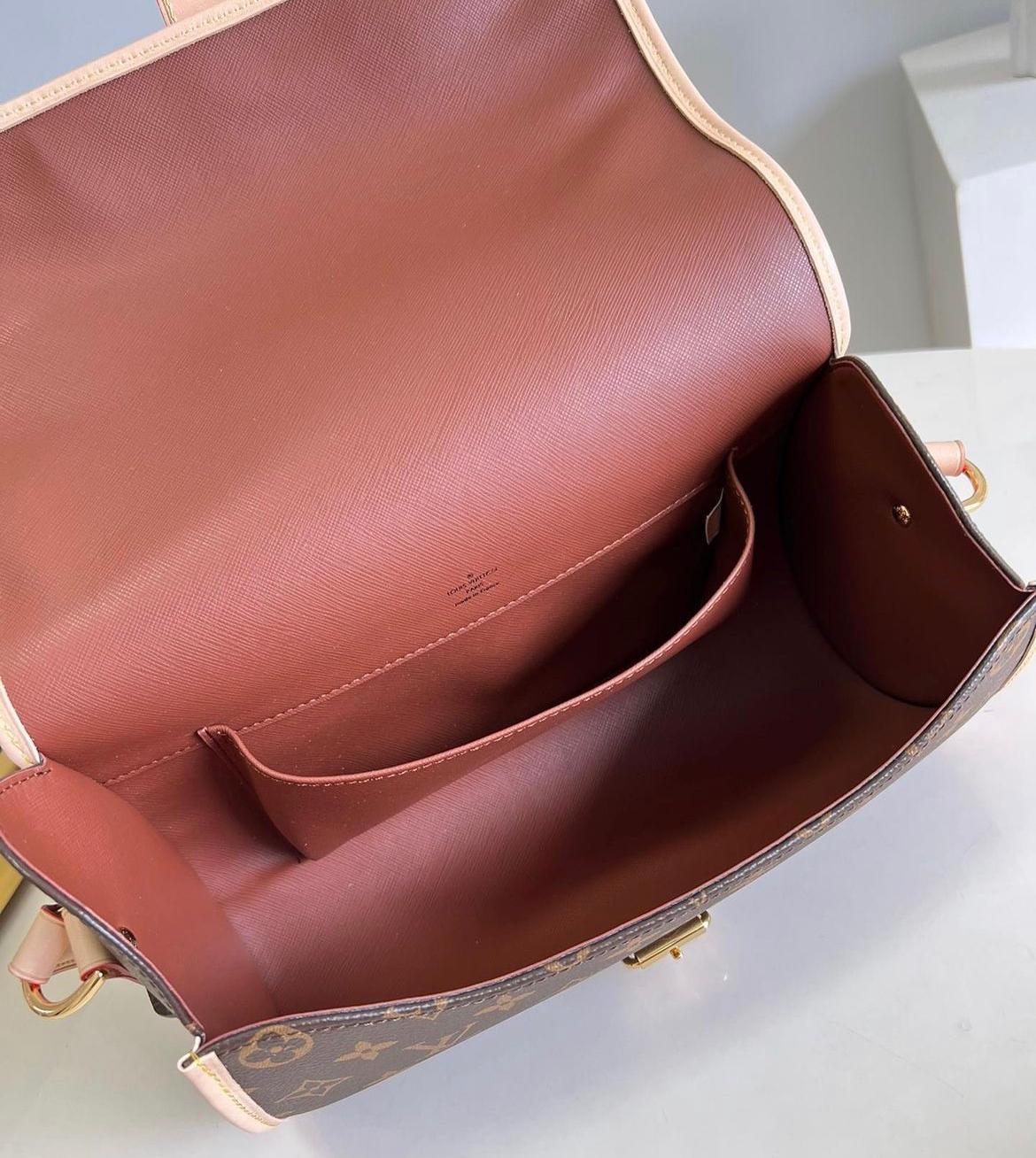 Louis Vuitton Borsa Messenger in Pelle Monogram Empreinte