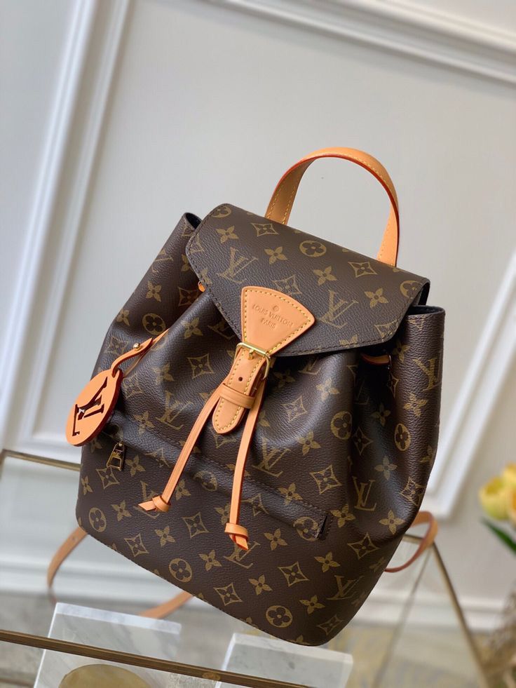 Louis Vuitton Montsouris PM in Tela Monogram