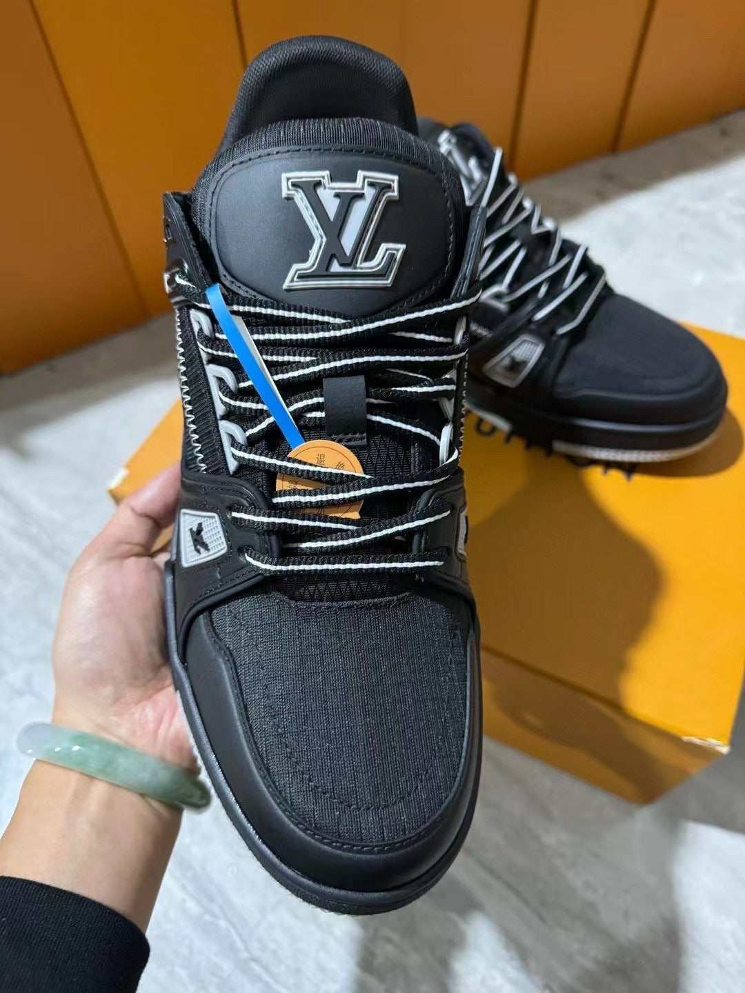 Sneakers LV Trainer Nera/Grigia