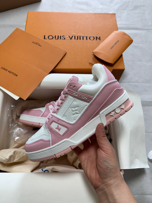 Sneakers LV Trainer Rosa