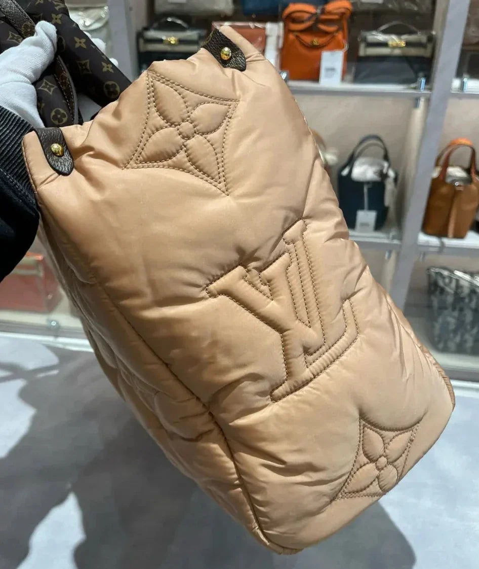 Louis Vuitton Borsa OnTheGo MM in Pelle Monogram Empreinte