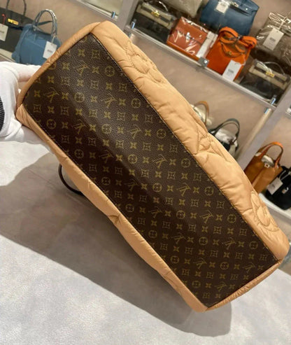 Louis Vuitton Borsa OnTheGo MM in Pelle Monogram Empreinte