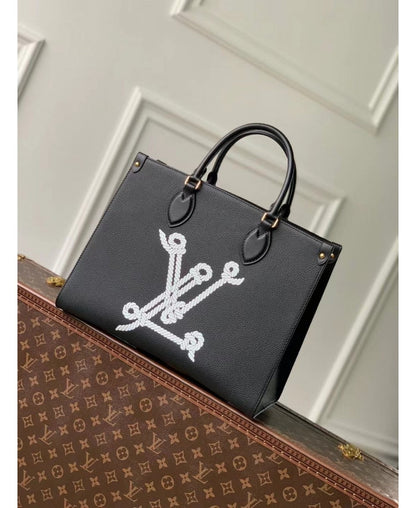 Louis Vuitton OnTheGo MM in Pelle di Vitello - Capsule Collection Nautical