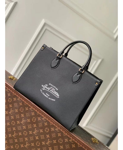 Louis Vuitton OnTheGo MM in Pelle di Vitello - Capsule Collection Nautical